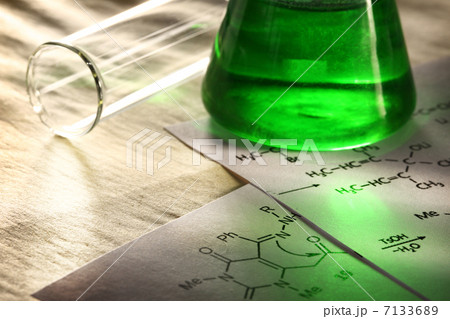 Green chemistry with reaction formula Green chemistry with reaction formula 7133689
