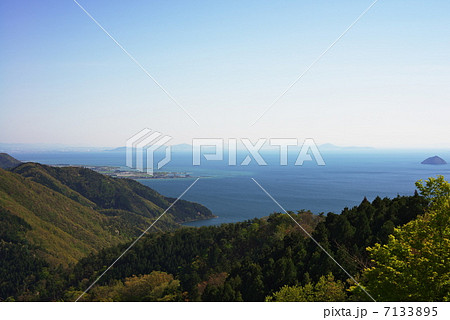 琵琶湖と竹生島＠賤ヶ岳 7133895