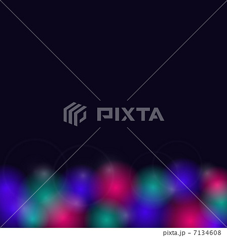 Abstract Dark Blue Card with Spotlights at the Bottom 7134608