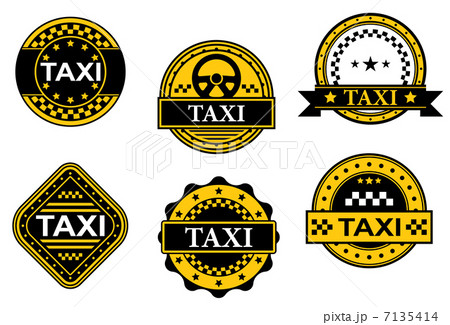 Taxi service symbols 7135414