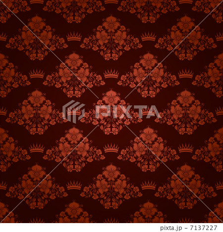 damask seamless floral pattern 7137227