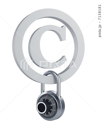 Copyright combination lock Copyright combination lock 7138181