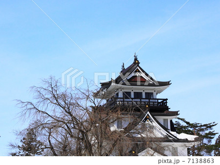 早春の横手城 7138863