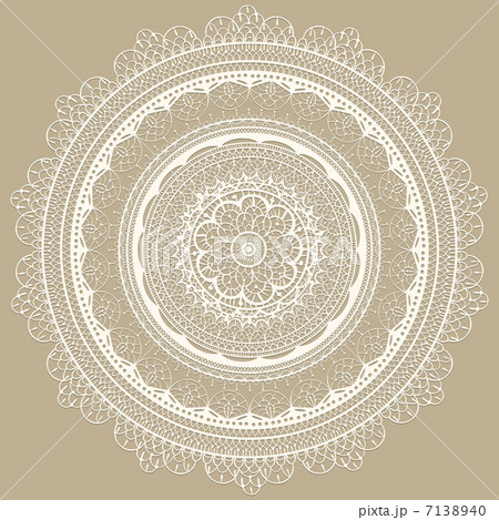 Vector Vintage Lacy Napkin 7138940