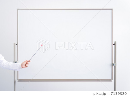 ホワイトボードと手 ホワイトボードと手 7139320