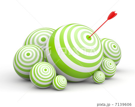 Targets with arrow Targets with arrow 7139606