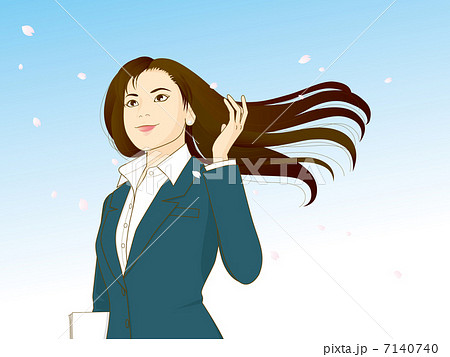 女性・新入社員B 7140740