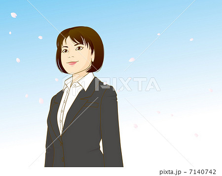 女性・新入社員A 7140742