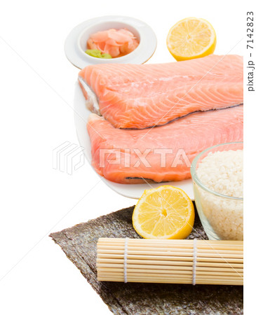 raw salmon for suchi raw salmon for suchi 7142823