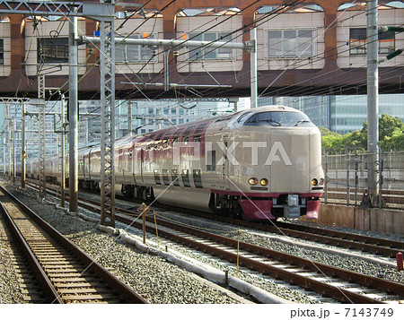 サンライズ瀬戸・出雲 回送 285系 浜松町駅 サンライズ瀬戸・出雲 回送 285系 浜松町駅 7143749