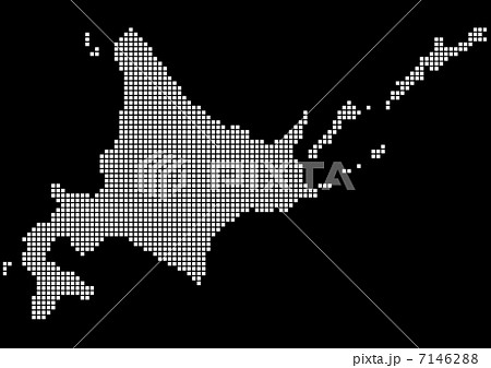 北海道地図(白バック) 北海道地図(白バック) 7146288