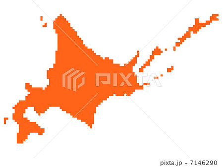 北海道地図(白バック) 北海道地図(白バック) 7146290
