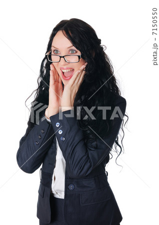 Young charming business woman Young charming business woman 7150550