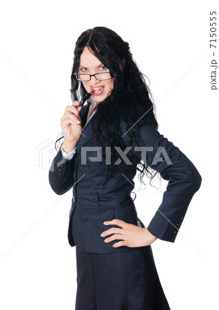 charming young business woman charming young business woman 7150555