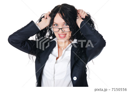 Young charming business woman Young charming business woman 7150556