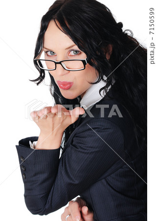 Young charming business woman Young charming business woman 7150599