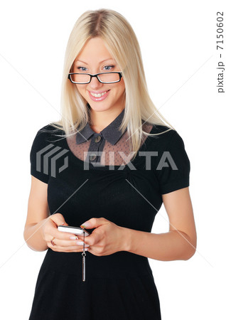 Young charming business woman Young charming business woman 7150602