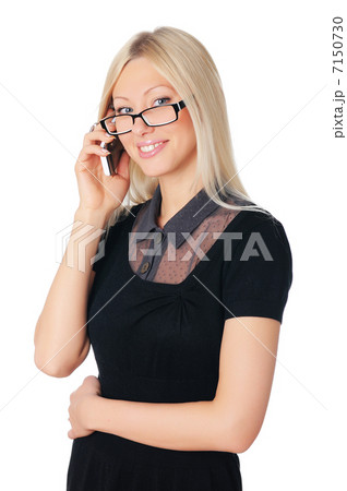 Young charming business woman 7150730