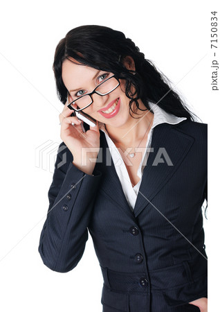 Young charming business woman Young charming business woman 7150834