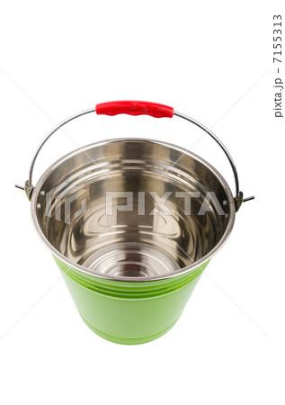 Bucket isolted on the white background Bucket isolted on the white background 7155313