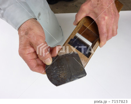 日曜大工、DIY、かんな 7157823