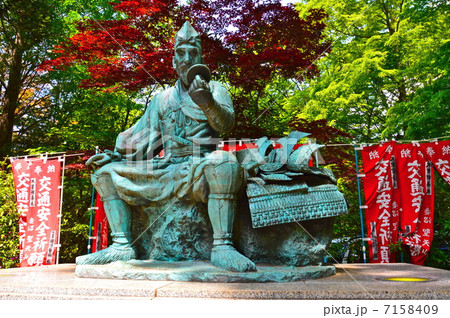 斎藤実盛の像(聖天山 歓喜院長楽寺/埼玉県熊谷市妻沼) 斎藤実盛の像(聖天山 歓喜院長楽寺/埼玉県熊谷市妻沼) 7158409