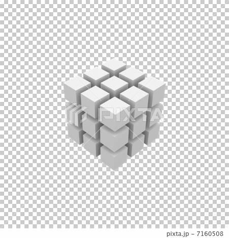 Cube object - Stock Illustration [7160508] - PIXTA