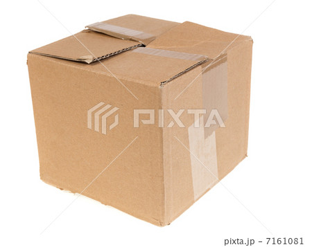 battered cartboard box battered cartboard box 7161081