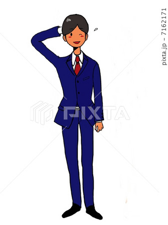 新入社員　男性　挨拶 7162171