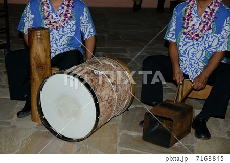 アメリカ　ハワイ　楽器 7163845