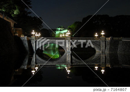 皇居二重橋等のライトアップ  7164807