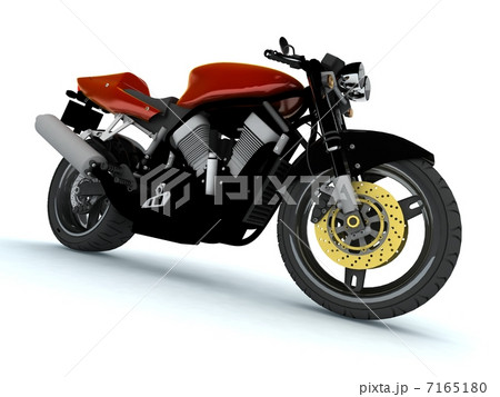 Red Motor cycle 7165180