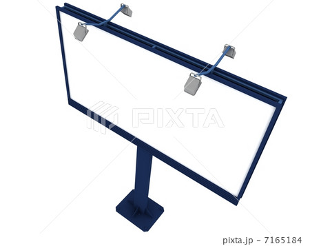 Outdoor billboard on white background 7165184