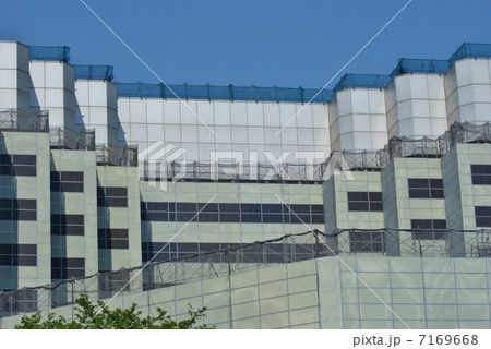 さよなら赤プリ2013.4.28現在・建物中央のテコレップシステム部分・横位置アップ 7169668