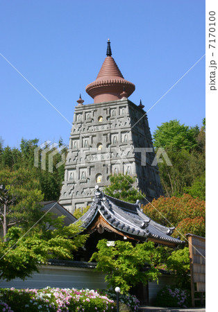 京都 妙満寺 仏舎利大塔 京都 妙満寺 仏舎利大塔 7170100