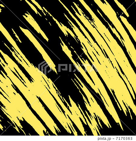 黒と黄色のスクラッチグランジのイラスト素材