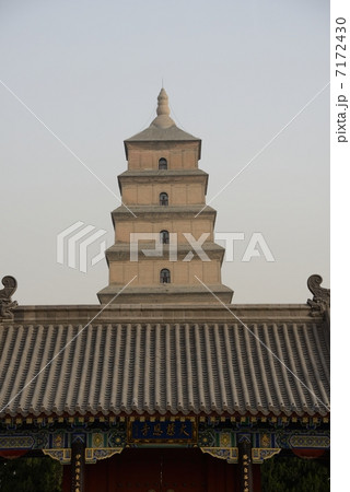 中国　西安　大雁塔 7172430