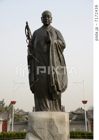 中国　西安　三蔵法師 7172436
