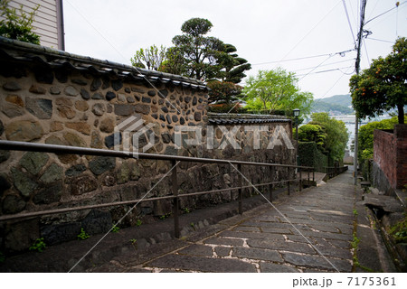 長崎 雨のどんどん坂 長崎 雨のどんどん坂 7175361