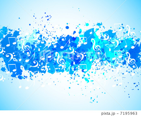 Grunge music background 7195963