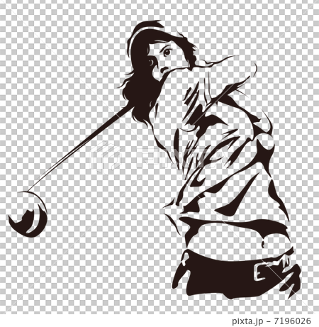 ドライバーショット（モノクロ二階調） 7196026