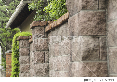 民家の石塀 民家の石塀 7197944