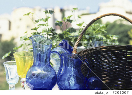 吹きガラスのピッチャー 吹きガラスのピッチャー 7201007