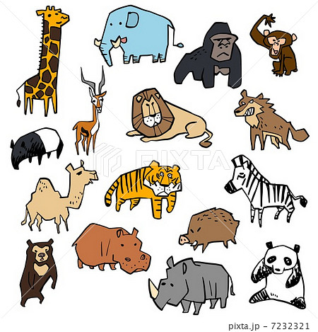 動物セット カラー 動物セット カラー 7232321