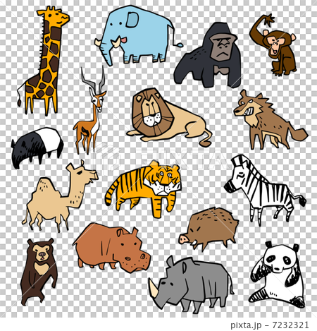 動物セット カラー 動物セット カラー 7232321