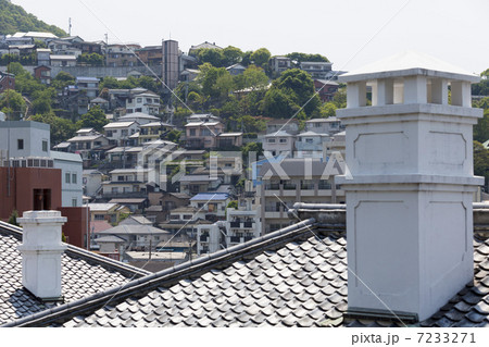 東山手洋風住宅群と長崎の家並 7233271