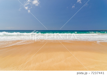 ハワイ モロカイ島 パポハクビーチ ハワイ モロカイ島 パポハクビーチ 7237441