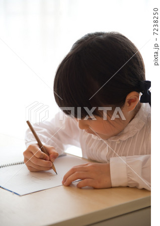勉強する女の子 勉強する女の子 7238250