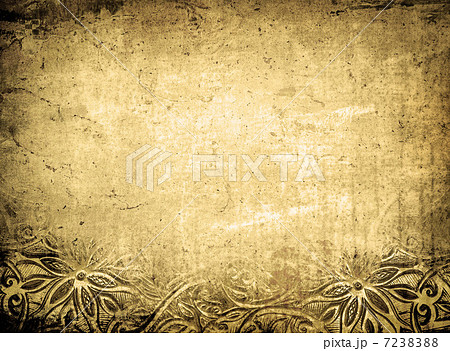 grunge floral background with space for text or image 7238388