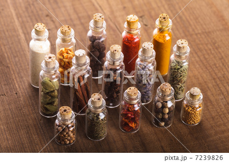 bottles with spices 7239826